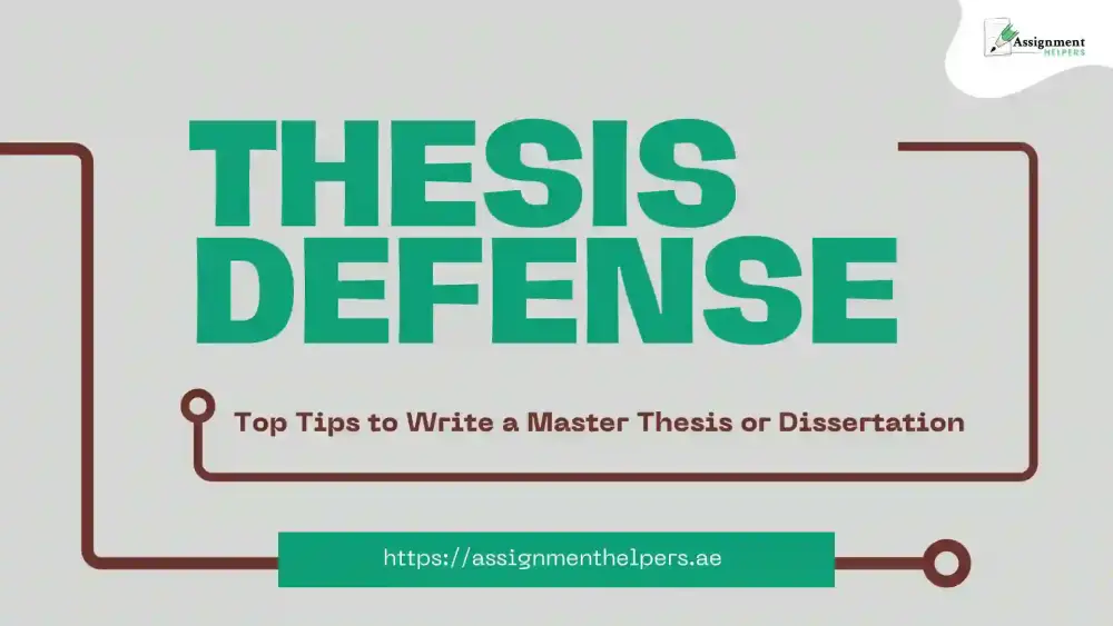 Guideline: How to Write a Masters Dissertation or Thesis